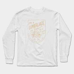 The Lumberjack Song Long Sleeve T-Shirt